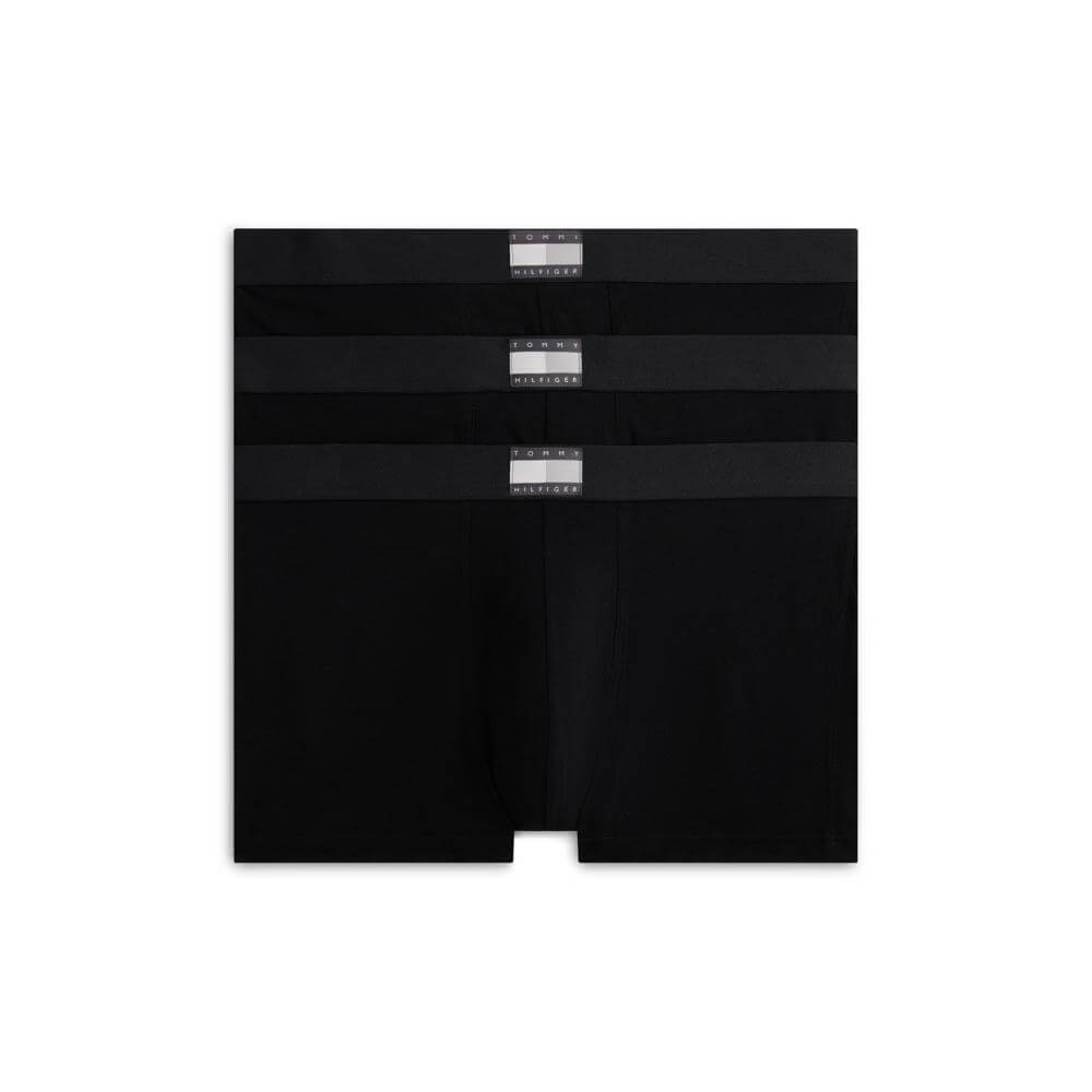 Tommy Hilfiger 3-Pack Heritage Logo Waistband Trunks